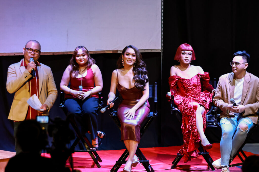 Panelists at the Live A.I.D.S. 35 Press Conference with host Earl Moreno